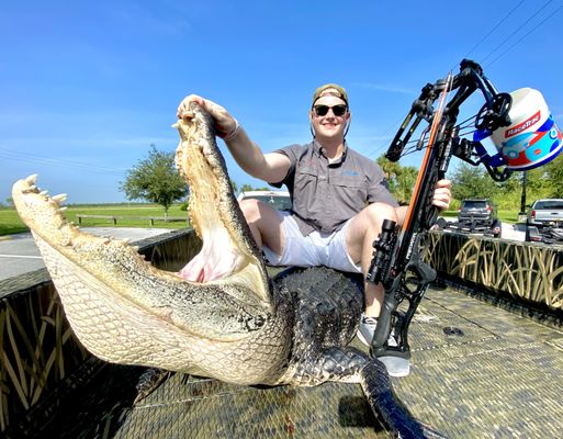 Alligator Hunting with crossbow