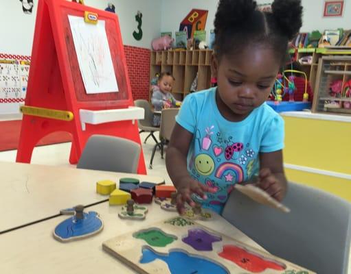 Hands on learning activities give children the opportunity to create, build confidence and improve their fine motor skills.