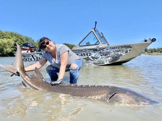 BrokenBack Sturgeon Fishing