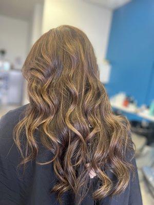 Caramel balayage