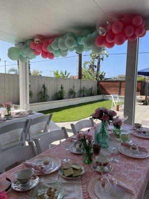 Alice inspired baby shower