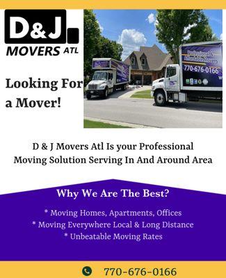 Local & Long Distance Movers!