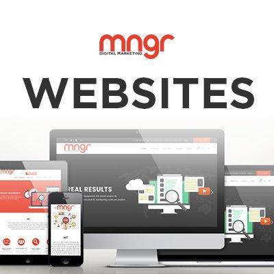 Web design and website development services by MNGR