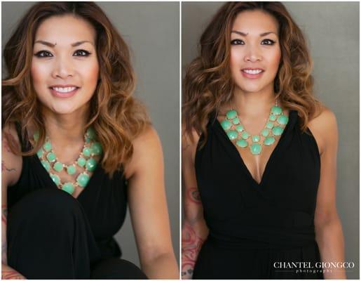 Head shots done for Hair and MUA Chayenne at Belleza Cristali's Salon of Danville.