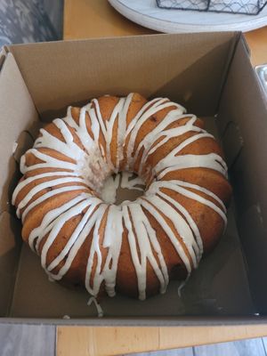 Strawberry Lemon Bundt