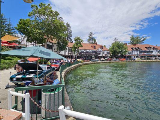 Woodies Car Show, Lake Arrowhead Village