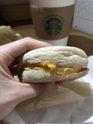 Breakfast sandwich