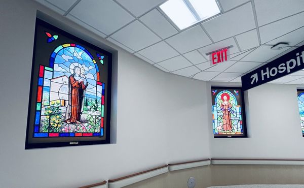 Stained glass windows