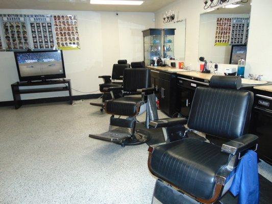 barber chairs