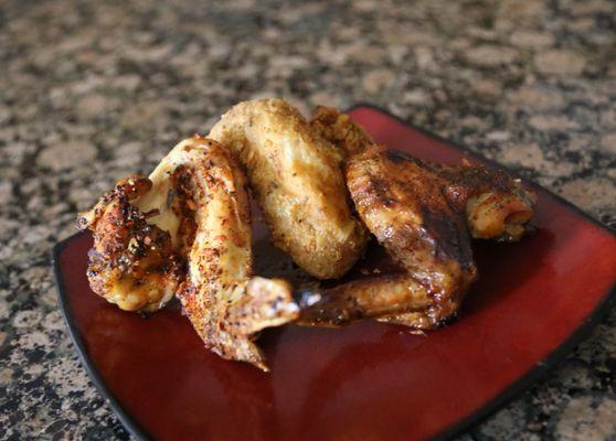 Trio Chicken ( Grilled, Fried, Baked) Whole Wings