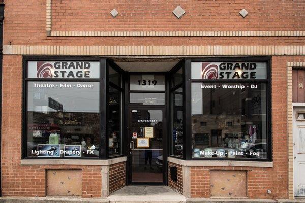 Grand Stage Quick Service Store located at 1319 W Grand Avenue in Chicago!