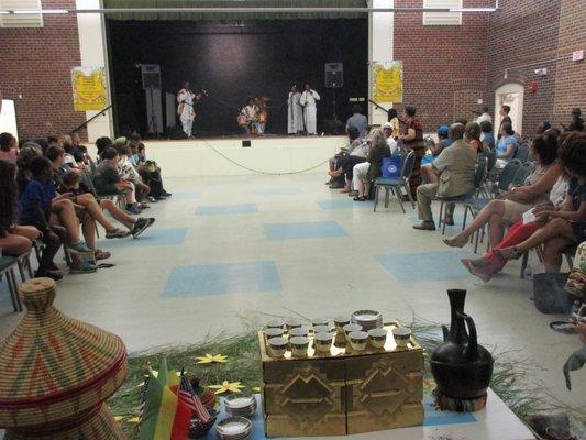 Incense and coffee ceremony place