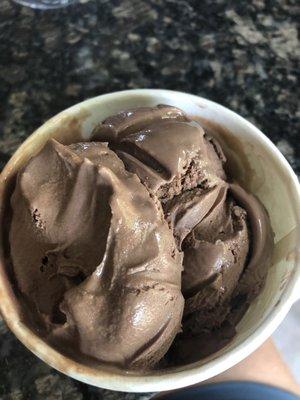 Chocolate ice cream