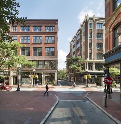 View of the Wilkinson and Burgess O'Gorman buildings from Eddy Street.