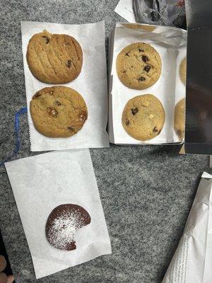 5 different cookies