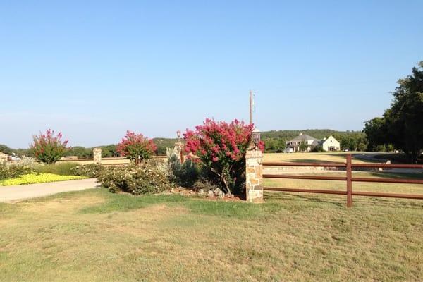 A ranch house on highway 377