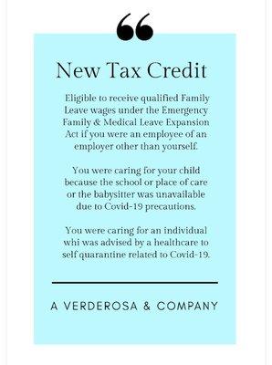 New Tax Credit