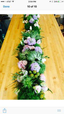 Creative floral work from Debra Kraft Floral Design! #flowers #Boston #Massachusetts #Events #Weddings #Partyplanner