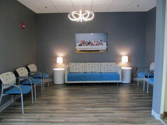 Kansas City Clinic waiting area