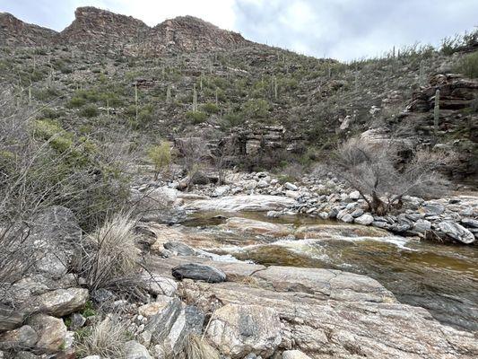 Water Crossing on Seven Falls Trail