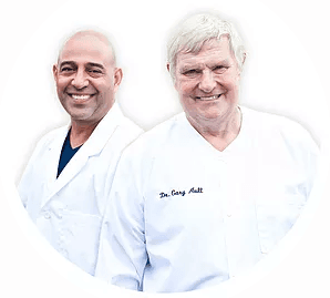 Dr. Gary L. Ault (right) Dr. Ray Alsaadi (left)