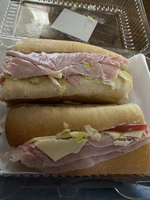 Ham and Cheese Grinder