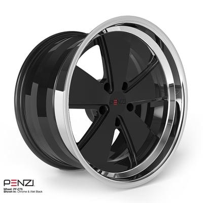 Penzi C-75 3-Piece Forged Wheel from our Vintage Flyweight™ Wheel Series