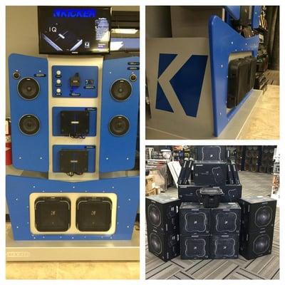 WOW is all I have to say. Kicker's newest Q sound board on showcase here at Audio Works in Newark DE. Come in to hear this incredible demo.