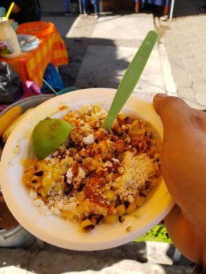 Street corn "Elote "