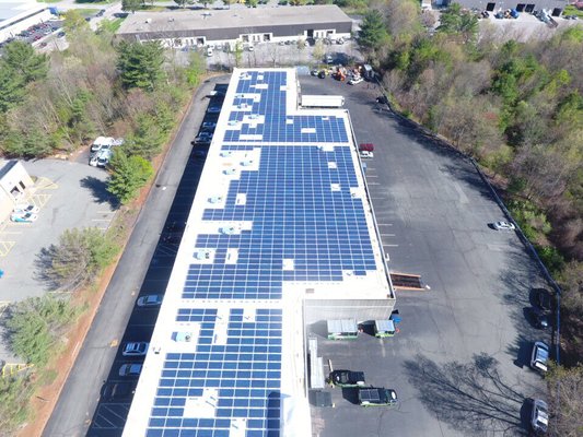 Commercial solar project