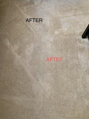 Carpet cleaning