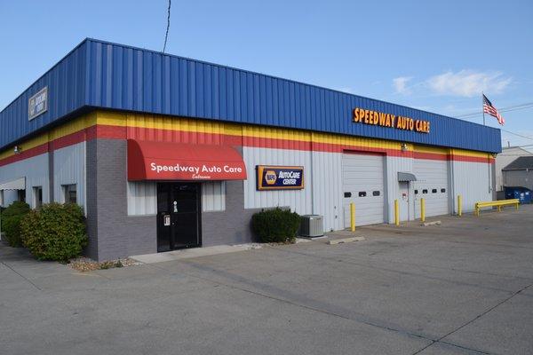 We are located in Fort Wayne. We offer oil changes, wheel alignments, tires, and more. Stop in or call our shop today!