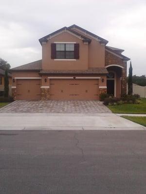 Improve the appearance and value of your home by using Bedrock Paver to complete your driveway.