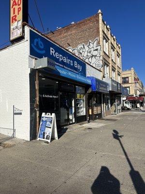 At stop Bay Ridge - Bay Parkway of B6-bus - in front of it.