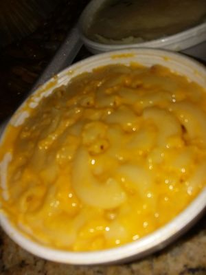 Mac and cheese just ok