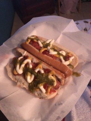 Hotdogs mexicano