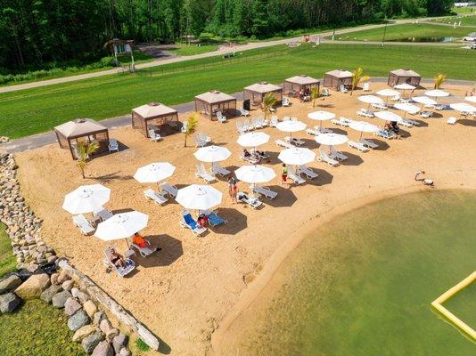 Cabana and Umbrella Rentals at Land of Natura