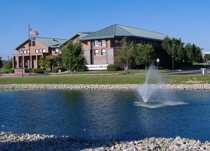 Clarksville's Town Hall, home to the Parks & Recreation Offices