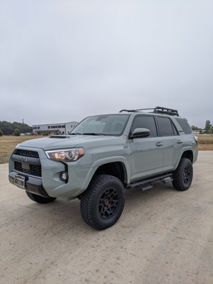 Toytec lift on this 2021 4Runner.