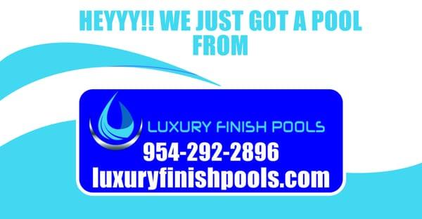 Luxury Finish Pools