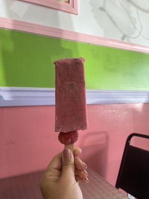 Strawberry paleta