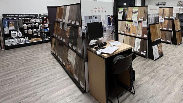 Interior of LL Flooring #1245 - Annapolis | Aisle View