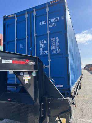 40 FOOT HIGH CUBE SHIPPING CONTAINER