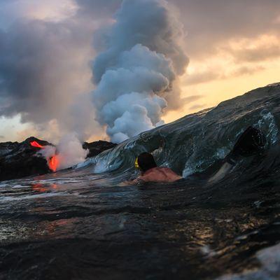 Swimming with Lava.