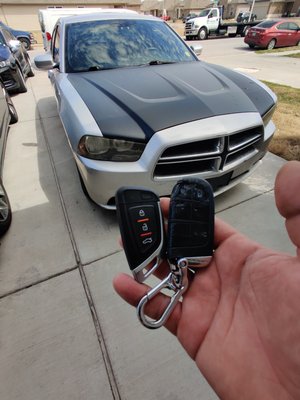 My new car key