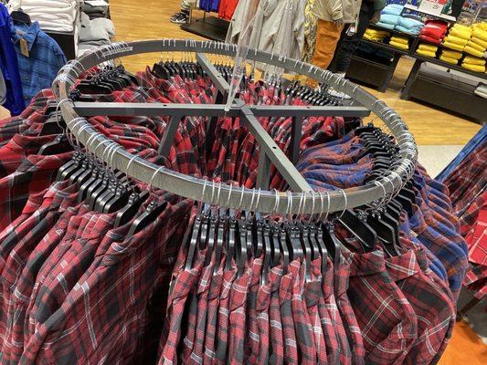 Flannels for $10