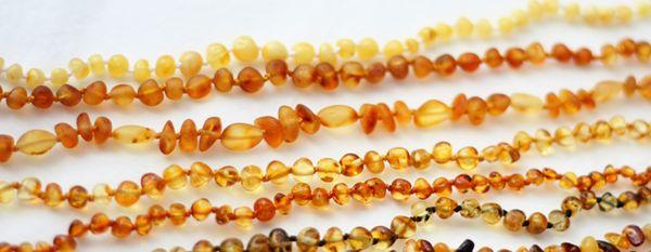 Amber Necklaces are a great natural remedy for teething!