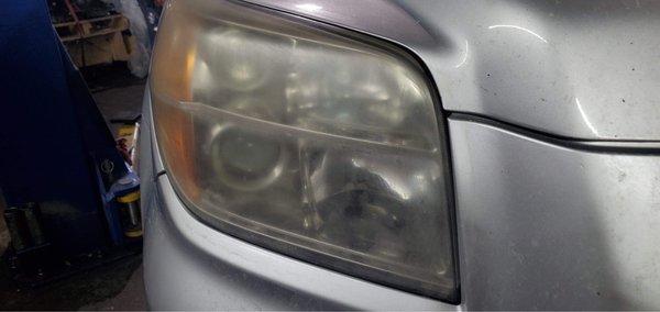 Headlight restoration