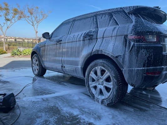 Foam Cannon Soak