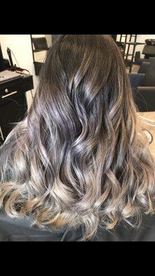 Balayage.